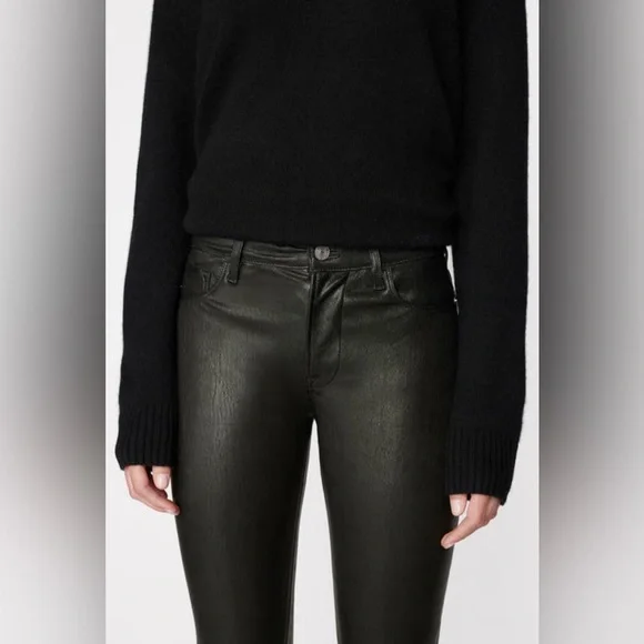 COPY - FRAME
Le High Ankle Straight Leg
Leather Jeans - Picture 7 of 10